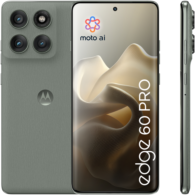 SMARTPHONE MOTOROLA MOTO EDGE 60 PRO 5G 12GB/512GB SHADOW GREEN - detalle