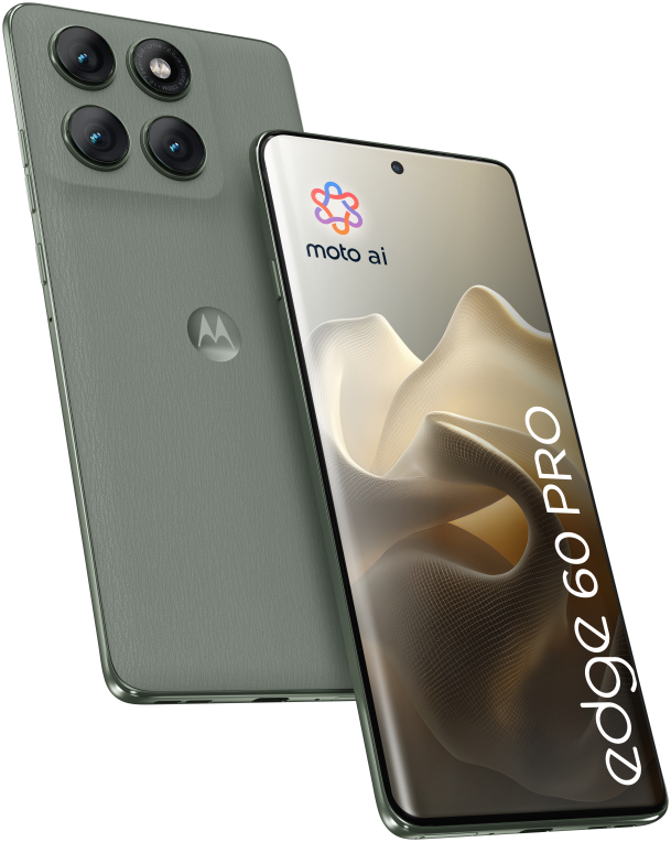 SMARTPHONE MOTOROLA MOTO EDGE 60 PRO 5G 12GB/512GB SHADOW GREEN - detalle
