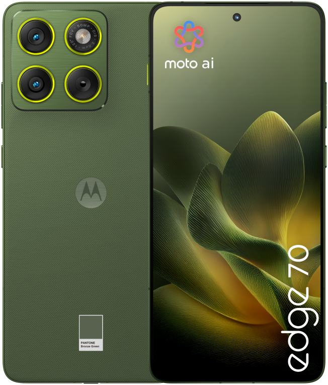 SMARTPHONE MOTOROLA MOTO EDGE 70 12GB/512GB BRONZE GREEN