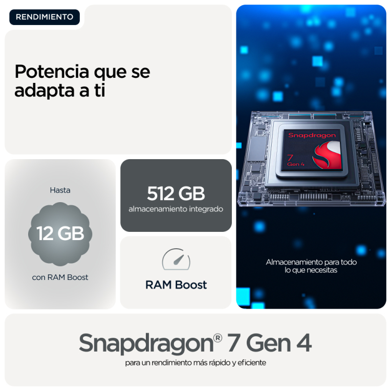SMARTPHONE MOTOROLA MOTO EDGE 70 12GB/512GB GREY - detalle