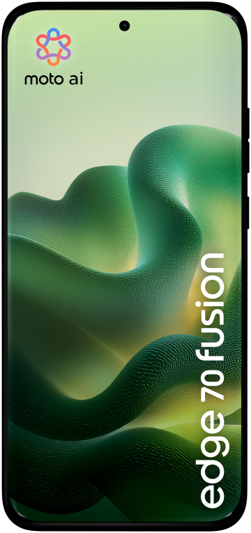 SMARTPHONE MOTOROLA MOTO EDGE 70 FUSION POWER 5G 8GB/256GB SPORTING GREEN - detalle