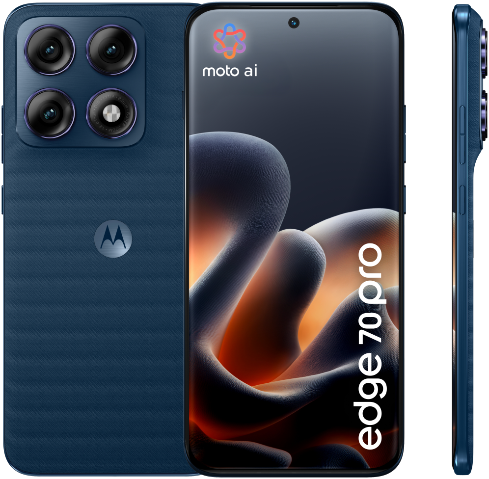 SMARTPHONE MOTOROLA MOTO EDGE 70 PRO 5G 12GB 512GB TITAN - detalle