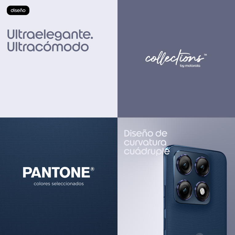 SMARTPHONE MOTOROLA MOTO EDGE 70 PRO 5G 12GB 512GB TITAN - detalle
