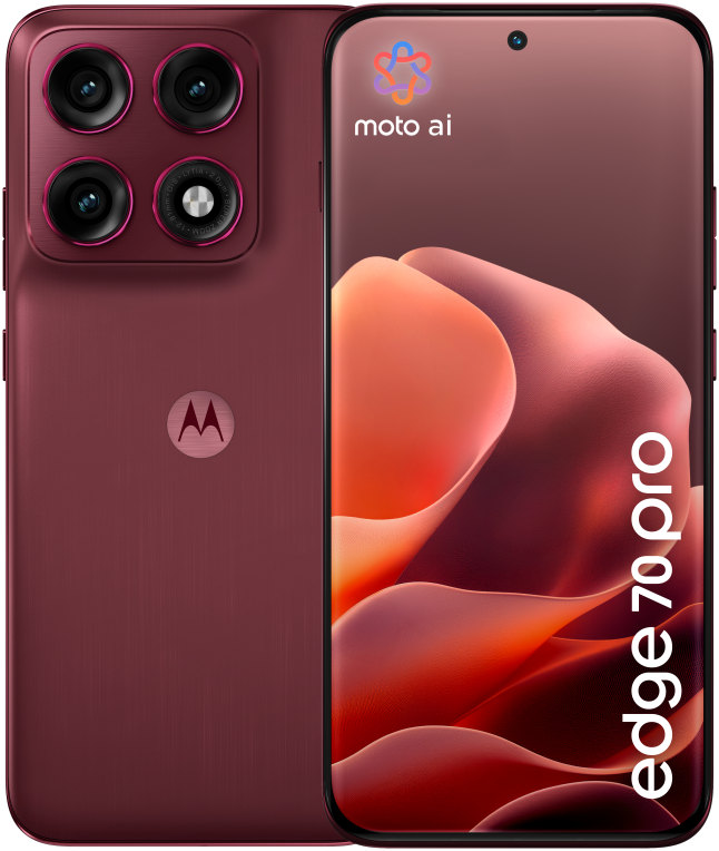 SMARTPHONE MOTOROLA MOTO EDGE 70 PRO 5G 12GB 512GB ZINFANDEL