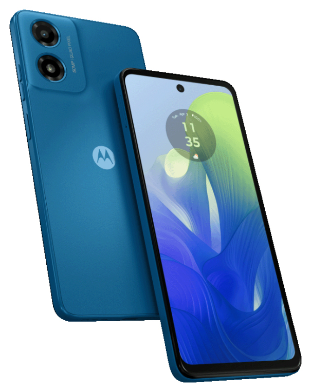 Motorola g04s 16.7 cm (6.56") SIM doble Android 14 4G USB Tipo C 8 GB 128 GB 5000 mAh Azul