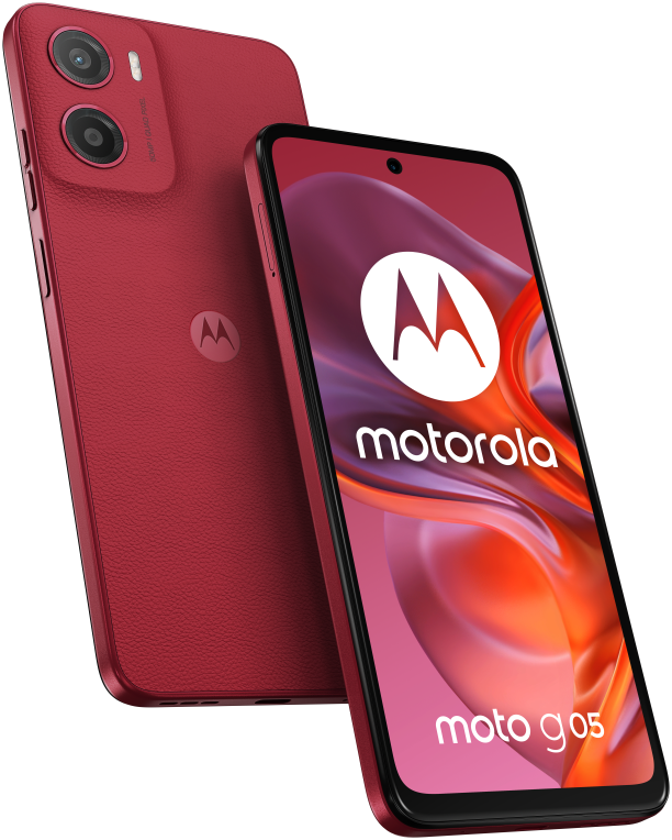 SMARTPHONE MOTOROLA MOTO G05 4G 4GB/128GB PLUM RED