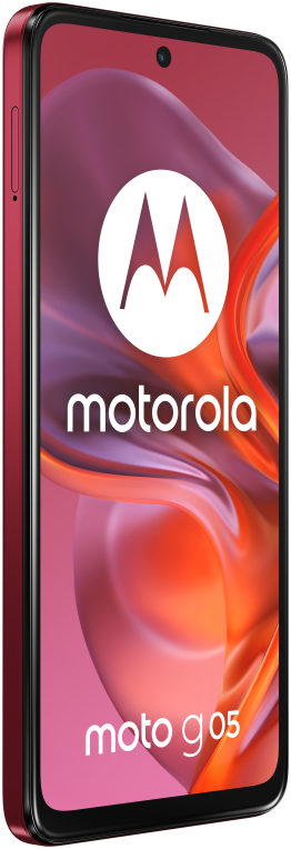 SMARTPHONE MOTOROLA MOTO G05 4G 4GB/128GB PLUM RED - detalle