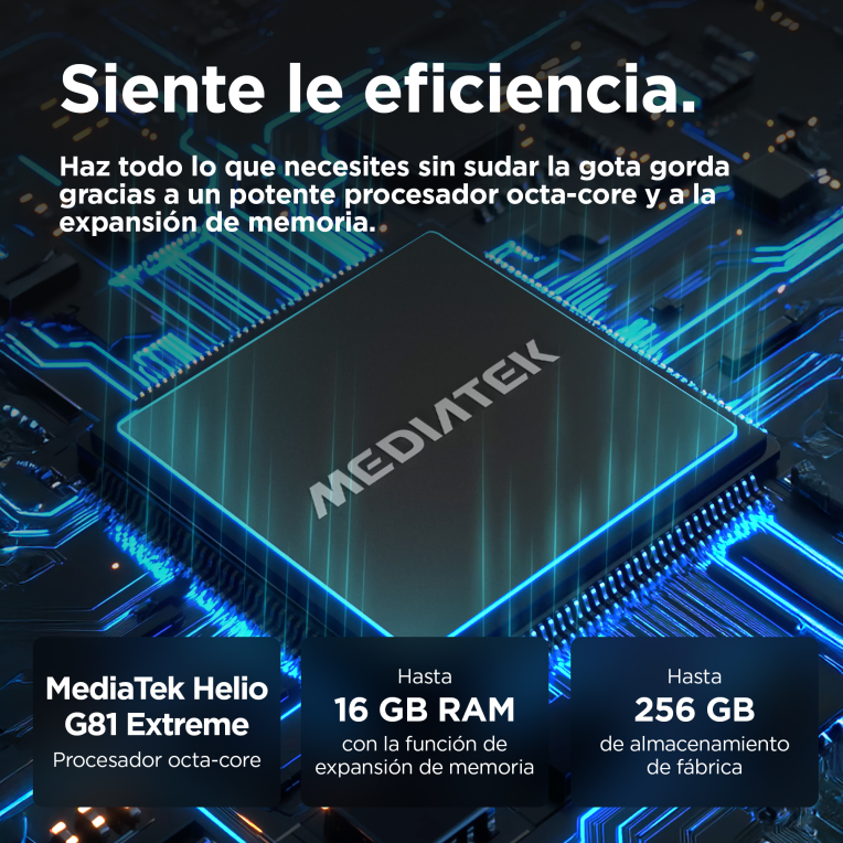 SMARTPHONE MOTOROLA MOTO G05 4G 4GB/256GB SCOOTER - detalle