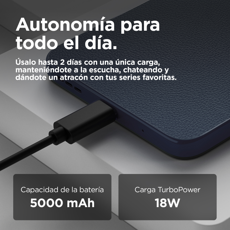 SMARTPHONE MOTOROLA MOTO G05 4G 4GB/256GB SPELLBOUND - detalle