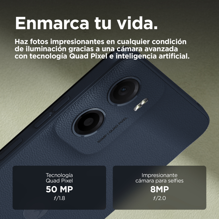 SMARTPHONE MOTOROLA MOTO G05 4G 4GB/256GB SPELLBOUND - detalle