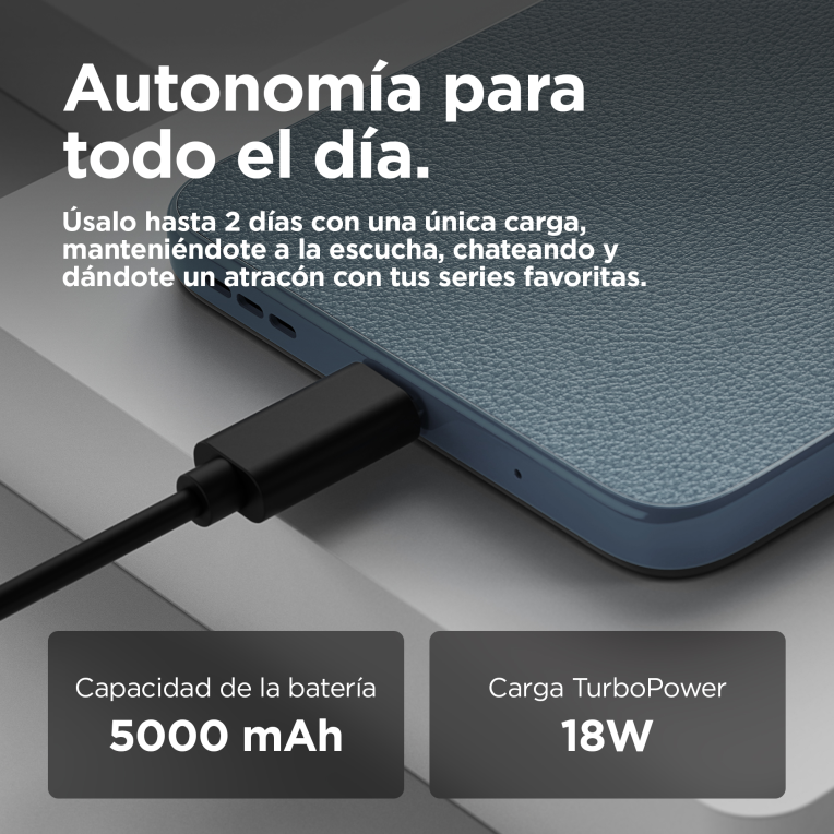 SMARTPHONE MOTOROLA MOTO G05 4GB/128GB NFC FOREST GREEN - detalle