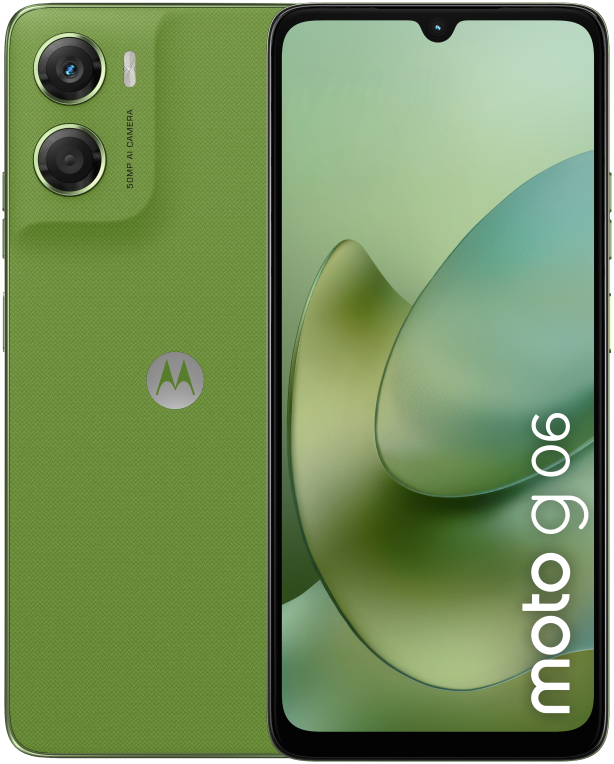 SMARTPHONE MOTOROLA MOTO G06 4GB/64GB TENDRIL GREEN - detalle
