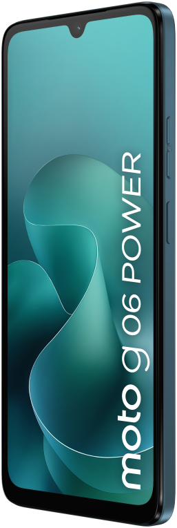 SMARTPHONE MOTOROLA MOTO G06 POWER 4GB/256GB TAPESTRY BLUE - detalle