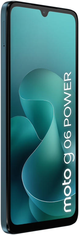 SMARTPHONE MOTOROLA MOTO G06 POWER 4GB/256GB TAPESTRY BLUE - detalle