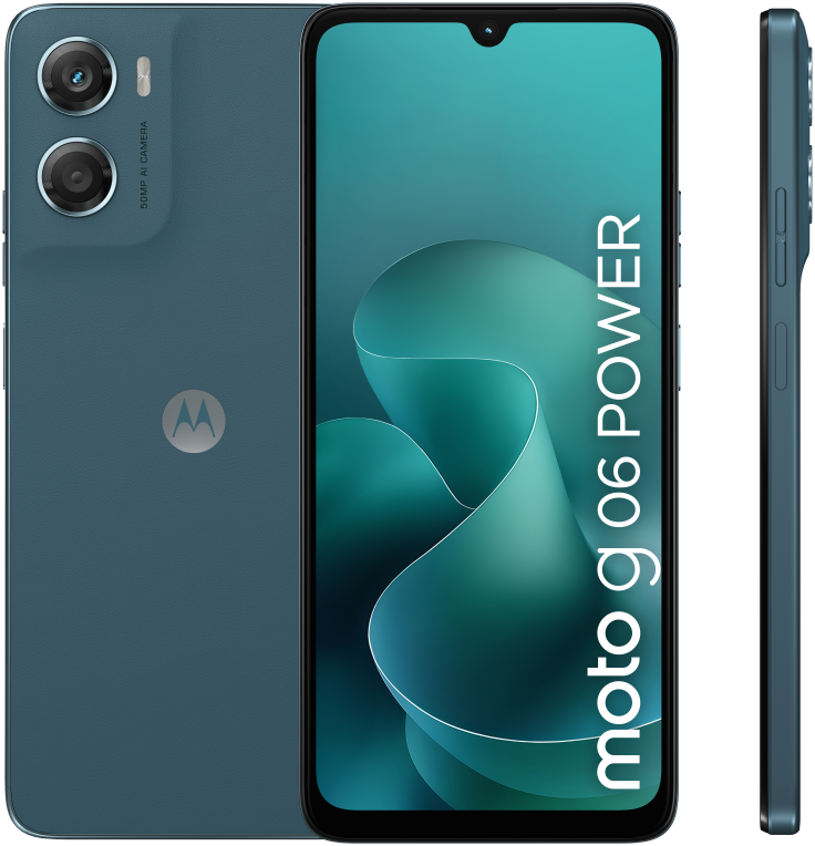 SMARTPHONE MOTOROLA MOTO G06 POWER 4GB/256GB TAPESTRY BLUE