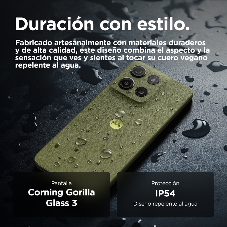 SMARTPHONE MOTOROLA MOTO G15 4G 8GB/128GB IGUANA GREEN - detalle