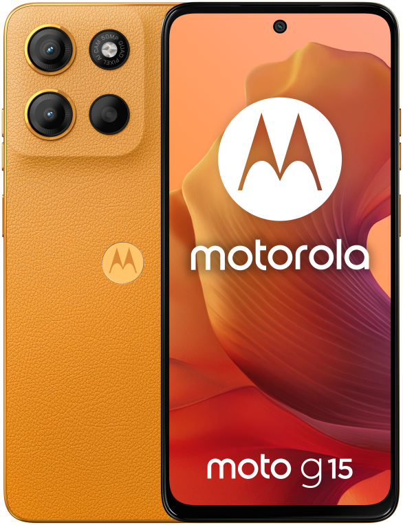 SMARTPHONE MOTOROLA MOTO G15 4G 8GB/128GB ORANGE - detalle