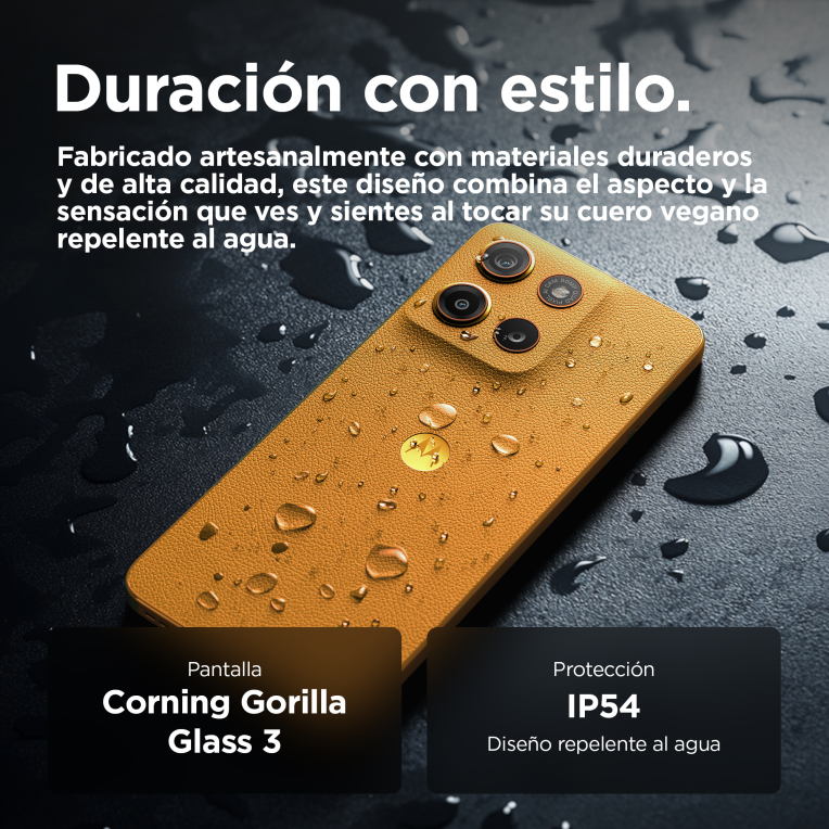 SMARTPHONE MOTOROLA MOTO G15 4G 8GB/256GB ORANGE - detalle