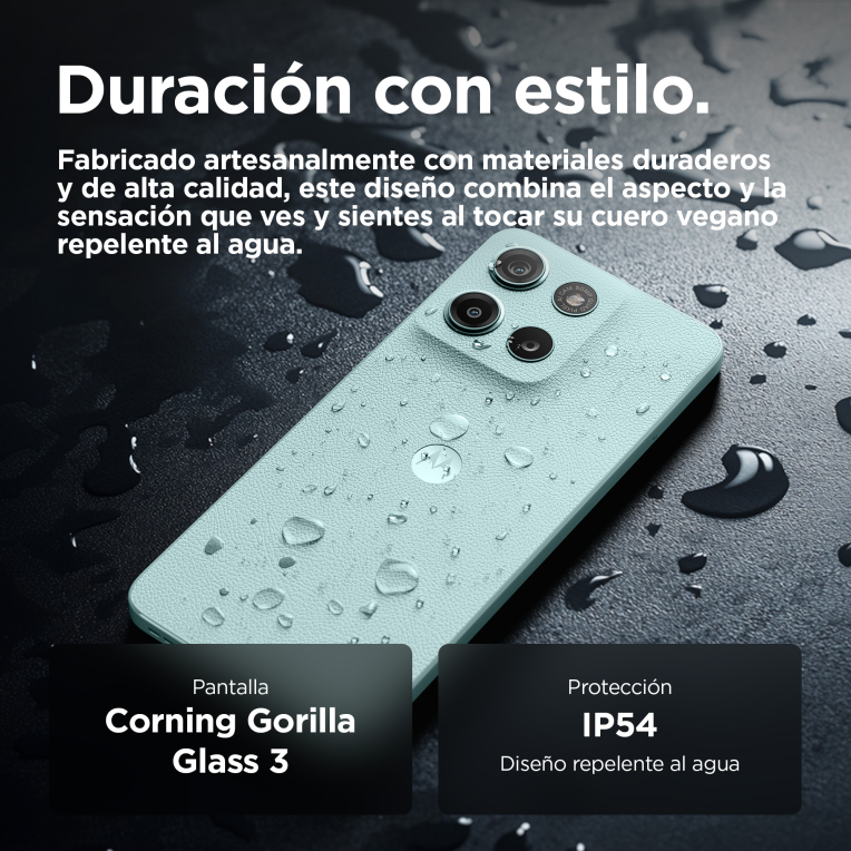 SMARTPHONE MOTOROLA MOTO G15 4G 8GB/512GB GLACIER BLUE - detalle