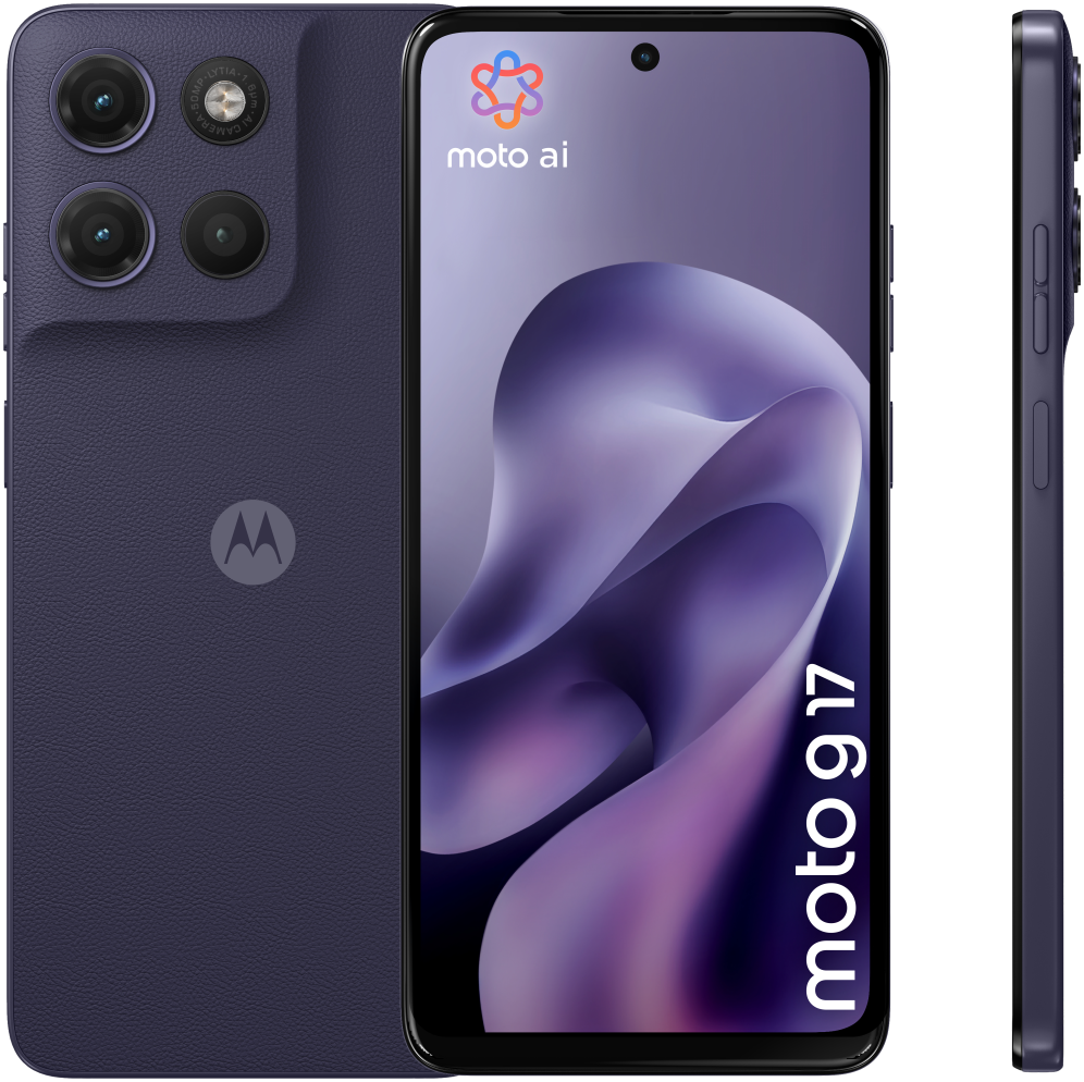 SMARTPHONE MOTOROLA MOTO G17 4G 4GB/256GB ALASKAN BLUE - detalle