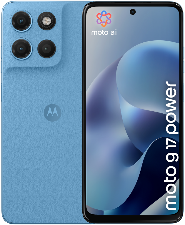SMARTPHONE MOTOROLA MOTO G17 POWER 4GB/256GB ALASKAN BLUE