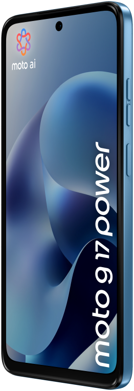 SMARTPHONE MOTOROLA MOTO G17 POWER 4GB/256GB ALASKAN BLUE - detalle