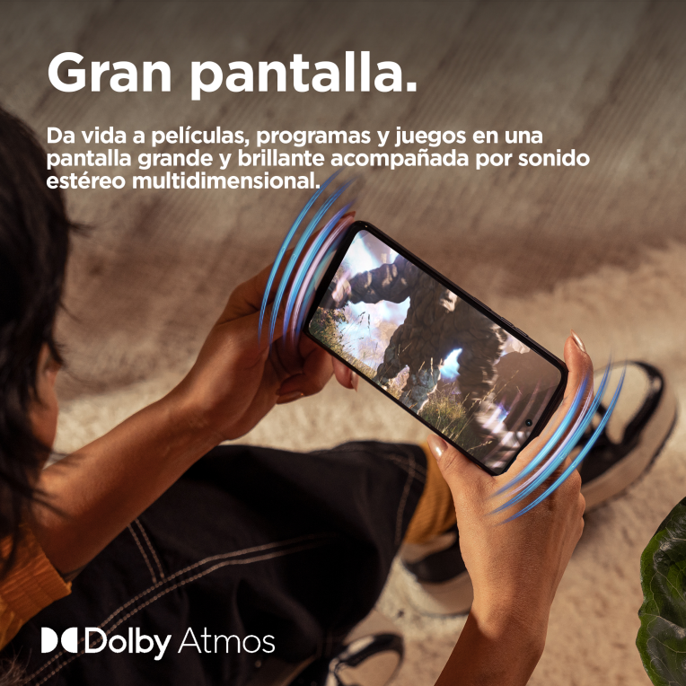 SMARTPHONE MOTOROLA MOTO G35 5G 8GB/256GB GREYSTONE - detalle
