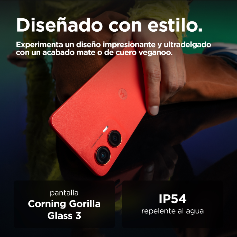 SMARTPHONE MOTOROLA MOTO G35 5G 8GB/256GB HOT CORAL - detalle