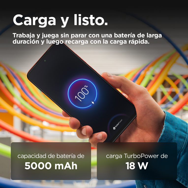 SMARTPHONE MOTOROLA MOTO G35 5G 8GB/256GB HOT CORAL - detalle