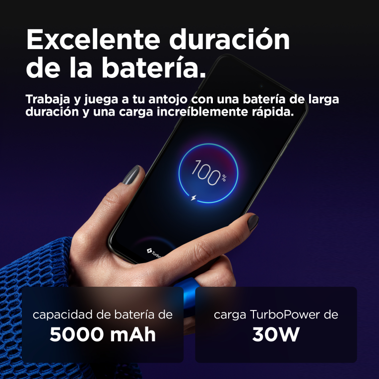 SMARTPHONE MOTOROLA MOTO G55 5G 8GB/256GB FOREST GREY - detalle