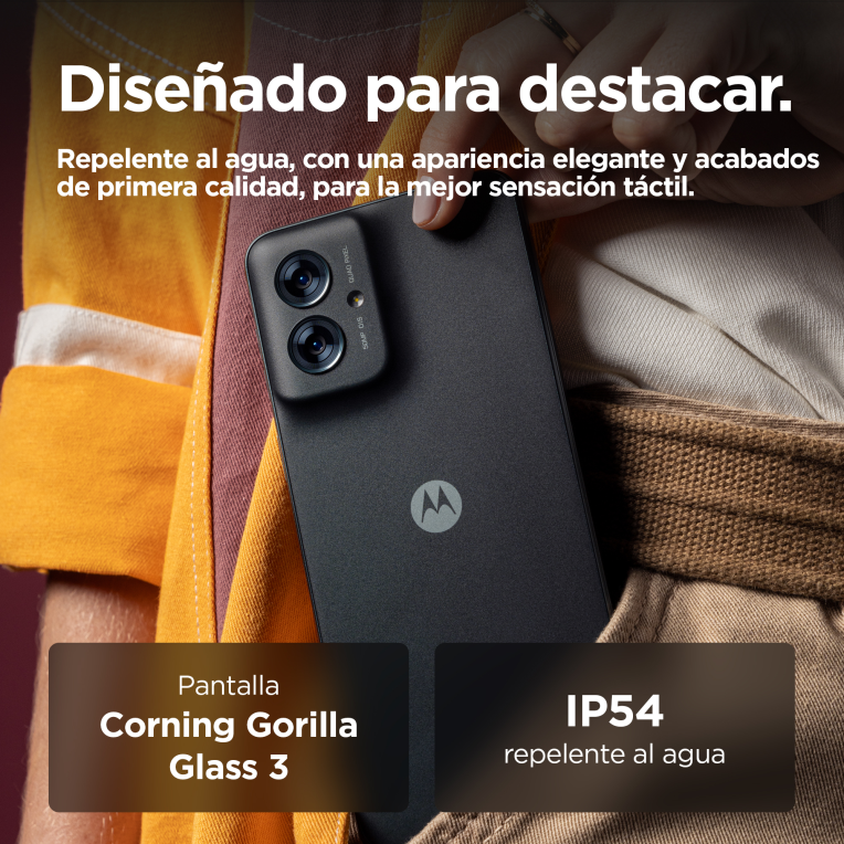 SMARTPHONE MOTOROLA MOTO G55 5G 8GB/256GB FOREST GREY - detalle
