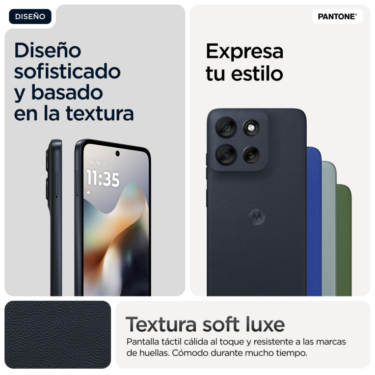 SMARTPHONE MOTOROLA MOTO G56 5G 8GB/512GB BLACK OYSTER - detalle