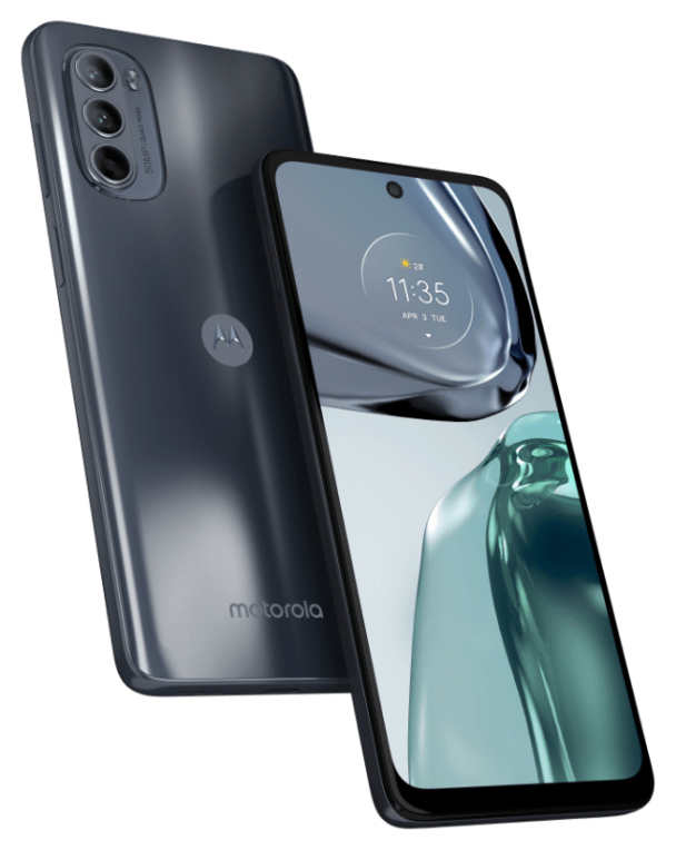 Motorola moto g62 5G 16.5 cm (6.5") Ranura híbrida Dual SIM Android 12 USB Tipo C 4 GB 128 GB 5000 mAh Gris