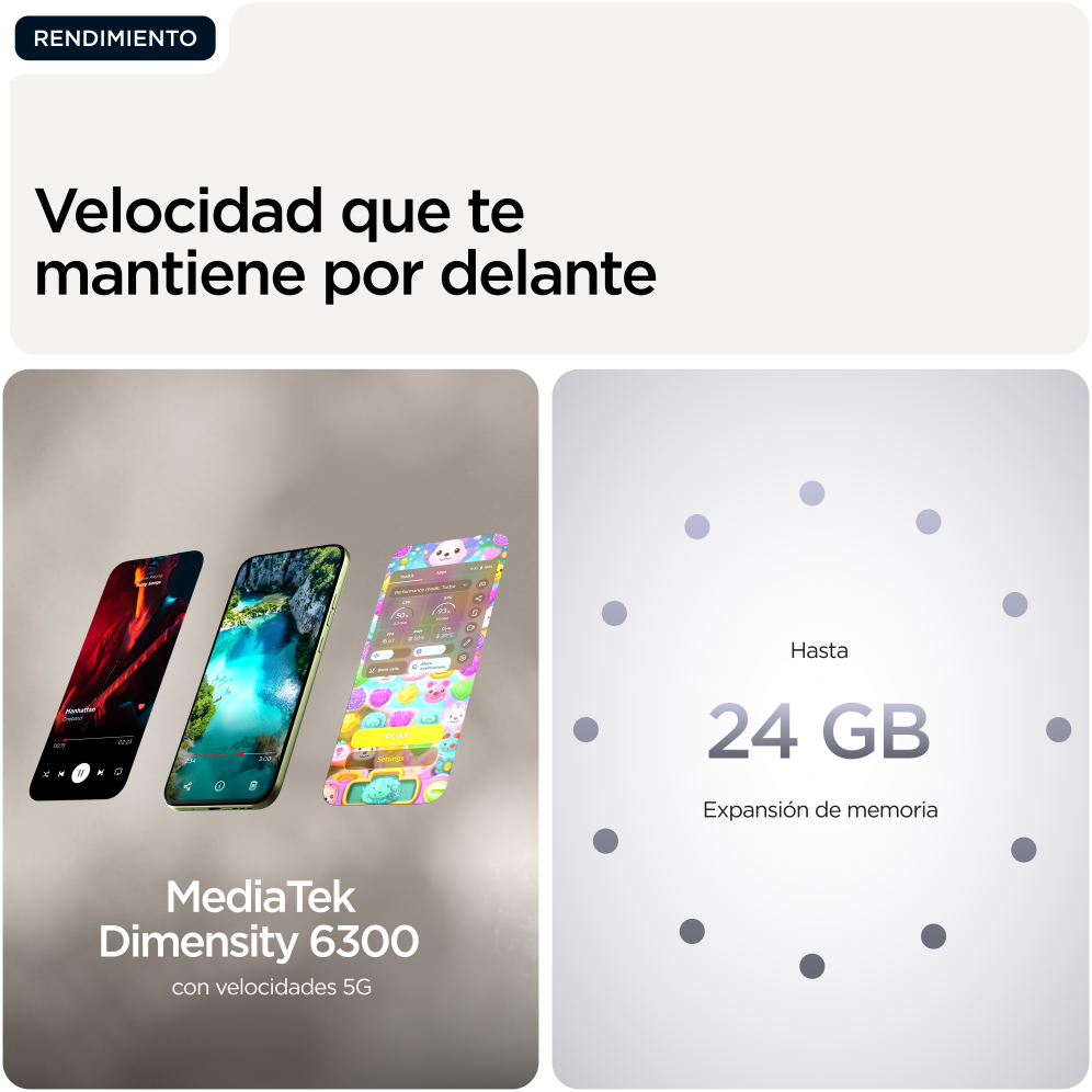 SMARTPHONE MOTOROLA MOTO G67 4GB/256GB ARTIC SEAL - detalle