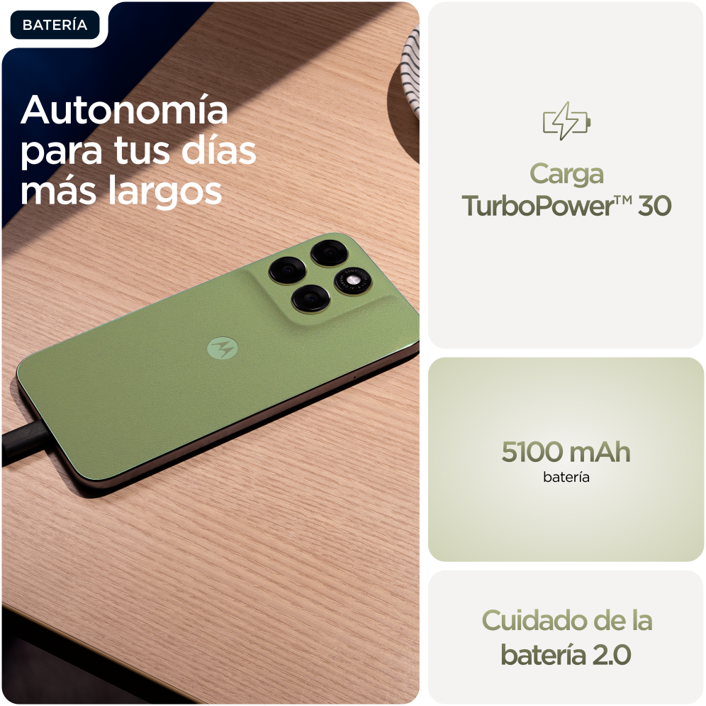 SMARTPHONE MOTOROLA MOTO G67 4GB/256GB NILE - detalle