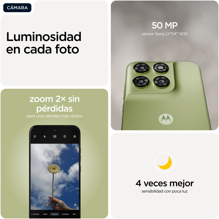 SMARTPHONE MOTOROLA MOTO G67 4GB/256GB NILE - detalle