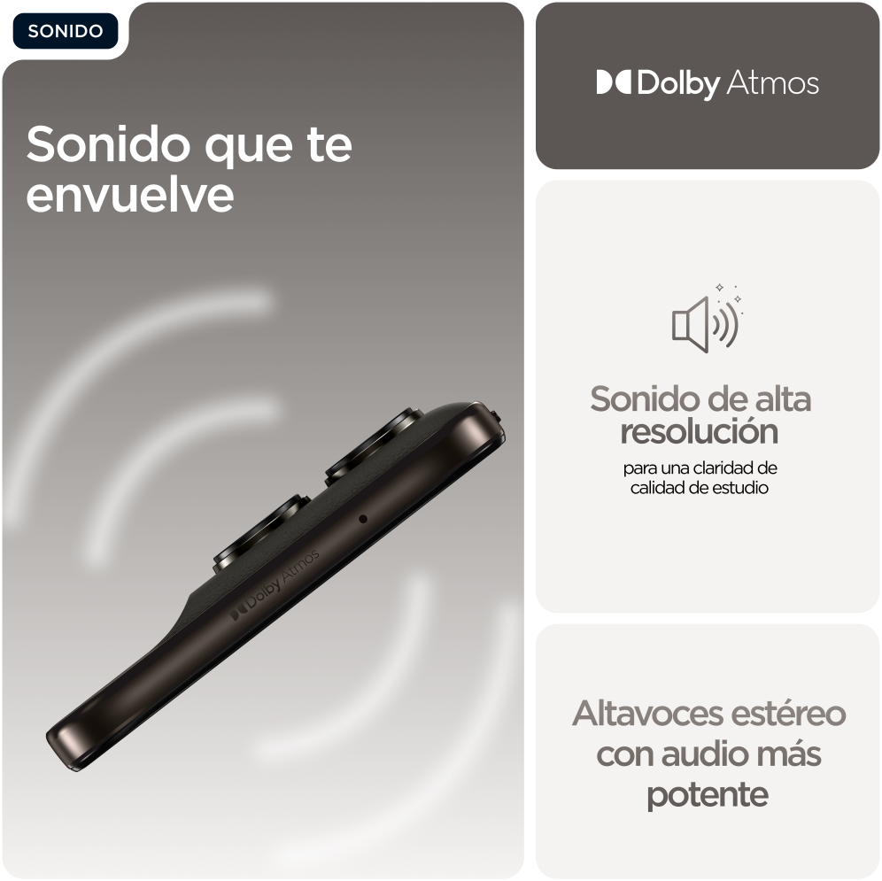 SMARTPHONE MOTOROLA MOTO G77 8GB/256GB BLACK OLIVE - detalle