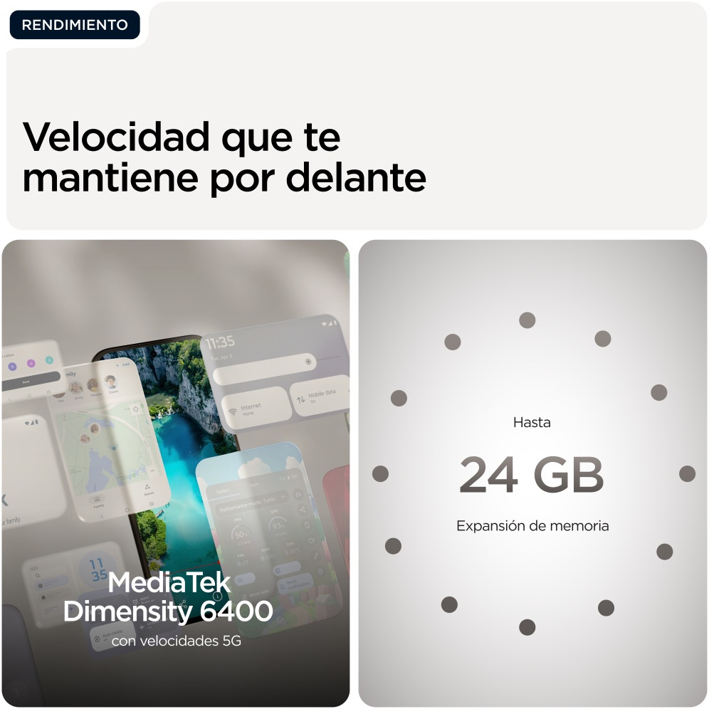 SMARTPHONE MOTOROLA MOTO G77 8GB/512GB BLACK OLIVE - detalle