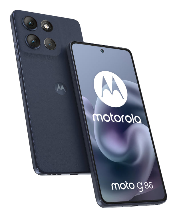 Motorola moto g86 5G 16,9 cm (6,67") SIM dual Android 15 USB Tipo C 8 GB 256 GB 5200 mAh Azul escuro