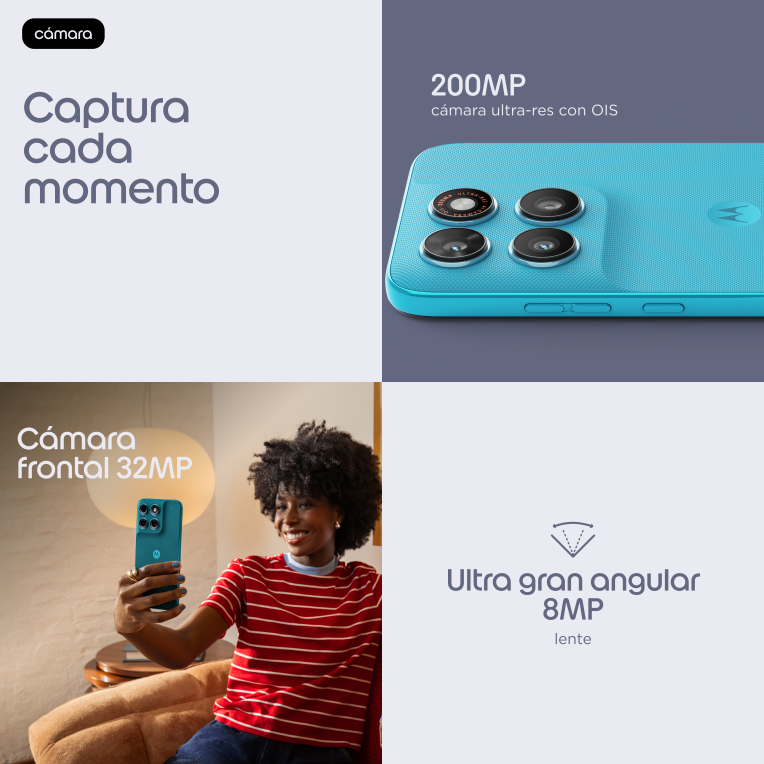 SMARTPHONE MOTOROLA MOTO G87 5G 8GB/256GB BLUE ATOLL - detalle