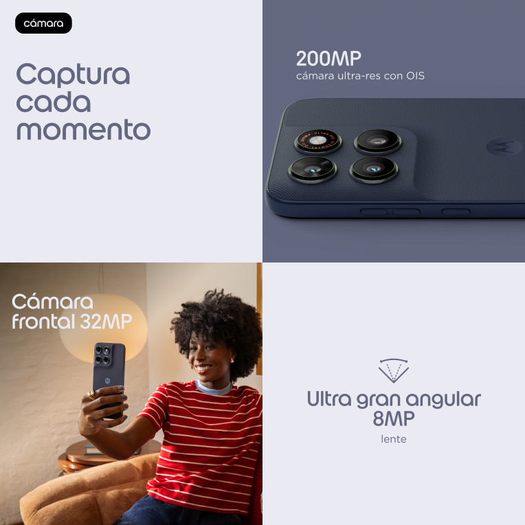 SMARTPHONE MOTOROLA MOTO G87 5G 8GB/256GB OVERTURE - detalle