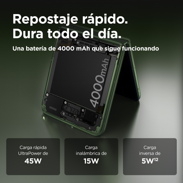 SMARTPHONE MOTOROLA MOTO RAZR 50 ULTRA 12G/512GB SPRING GREEN - detalle