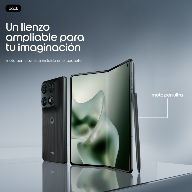 SMARTPHONE MOTOROLA MOTO RAZR FOLD 5G 16GB 512GB BLACKENED BLUE - detalle