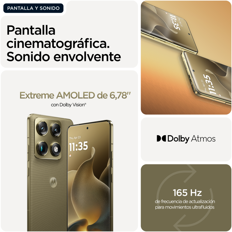 SMARTPHONE MOTOROLA MOTO SIGNATURE 5G 16GB 512GB MARTINI OLIVE - detalle