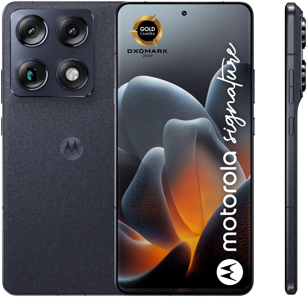 SMARTPHONE MOTOROLA SIGNATURE 16GB/512GB DARK GREY - detalle