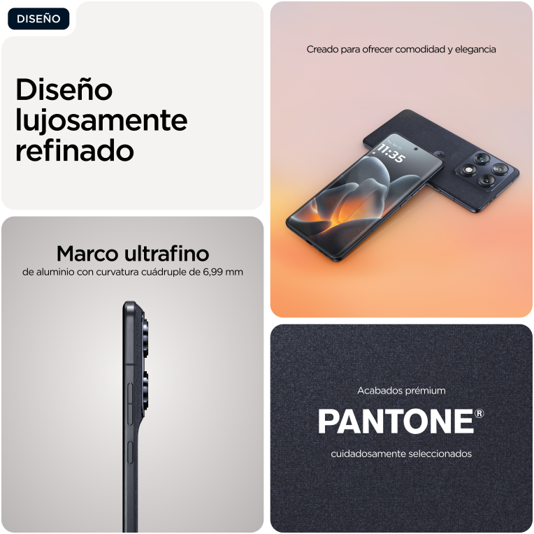 SMARTPHONE MOTOROLA SIGNATURE 16GB/512GB DARK GREY - detalle