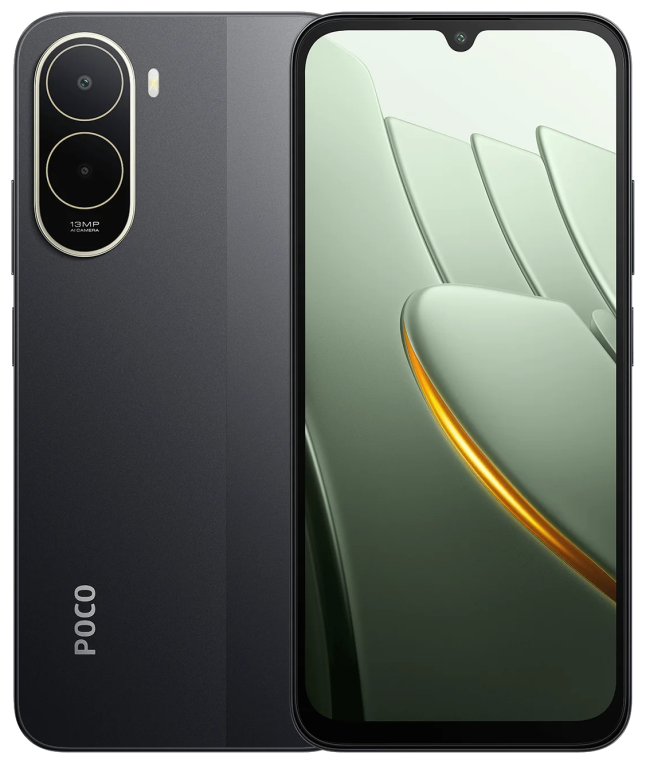 Xiaomi POCO C81 Pro 17.5 cm (6.9") SIM doble 4G USB Tipo C 4 GB 256 GB 6000 mAh Negro