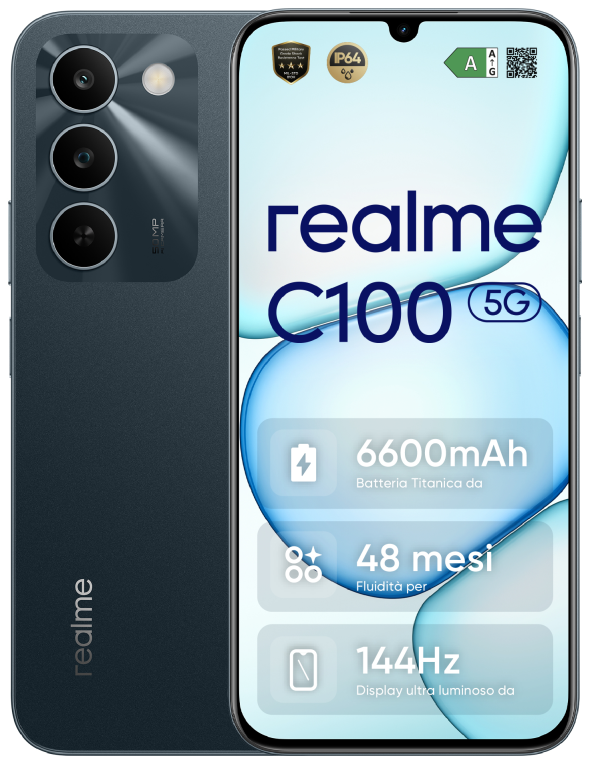 SMARTPHONE REALME C100 5G 4GB 256GB SPROUTING GREEN - detalle