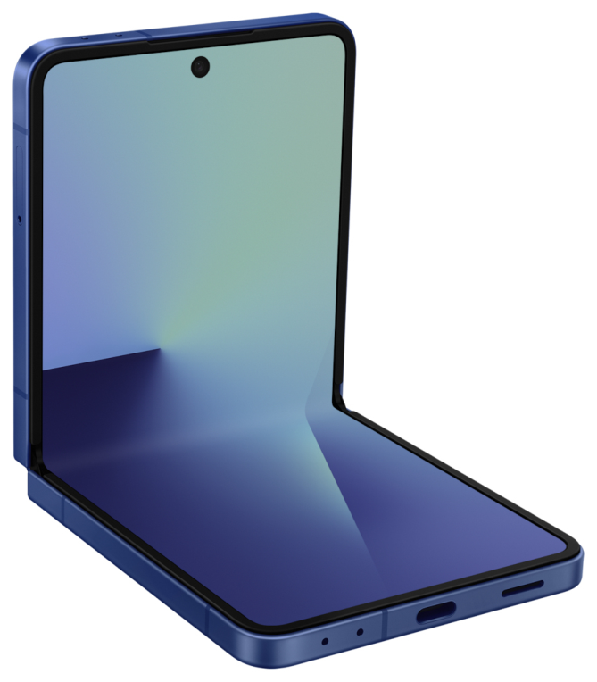 SMARTPHONE SAMSUNG GALAXY Z FLIP7 12GB 512GB 5G BLUE SHADOW - detalle