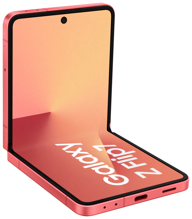 SMARTPHONE SAMSUNG GALAXY Z FLIP7 12GB 512GB 5G CORALRED - detalle